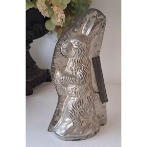 Antique Standing Bunny Rabbit Chocolate Mold  Heris 8"1/2